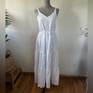 White eyelet sun dress Splendid